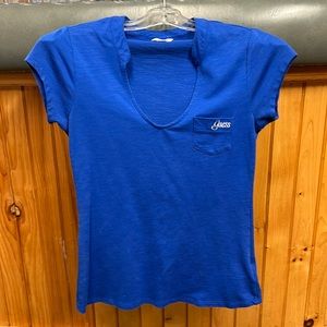 Women’s GUESS T-Shirt Royal Blue